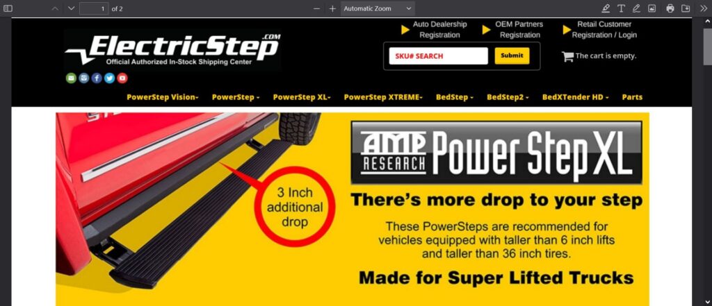 Amp research site